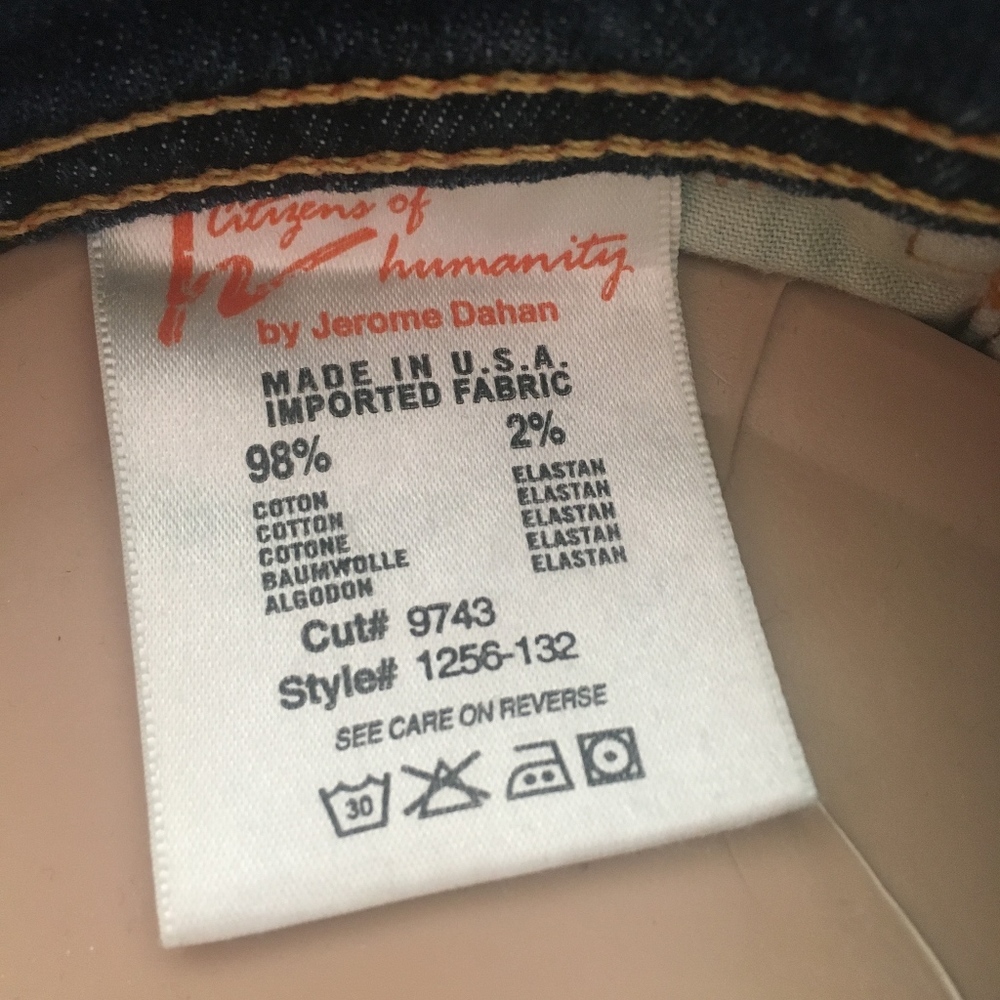 Citizens of Humanity Crop Ripped Jeans - Picture 5 of 8